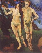 Suzanne Valadon Adam and Eve Sweden oil painting reproduction